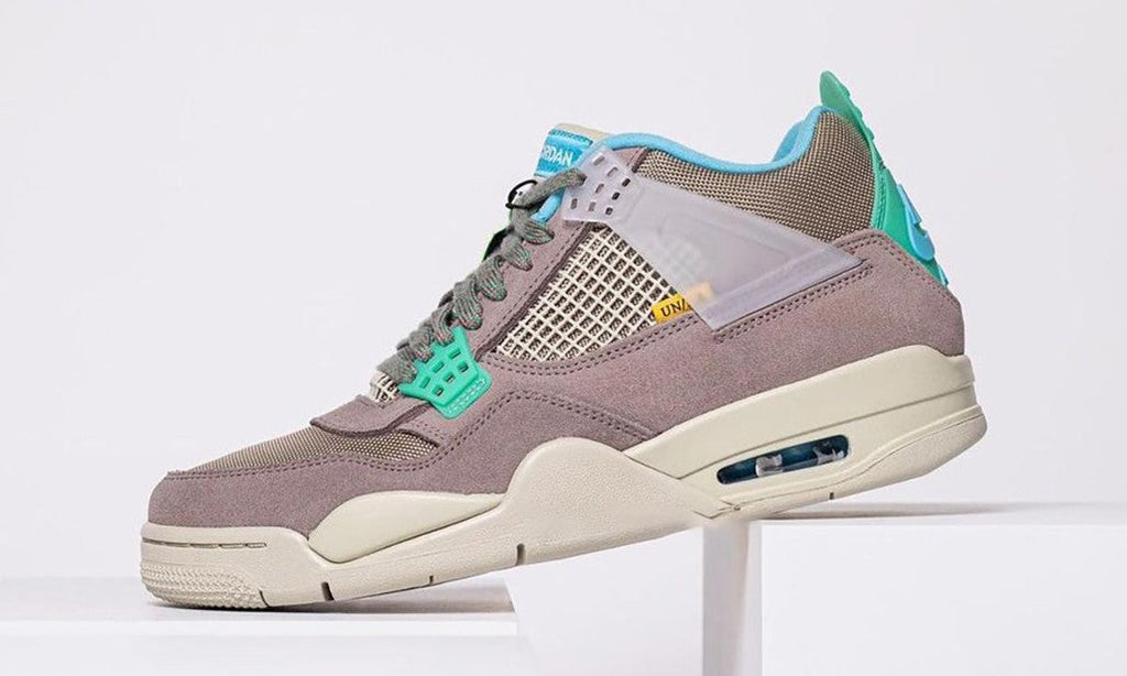 Union LA x Jordan 4 Retro Taupe Haze Sneakers