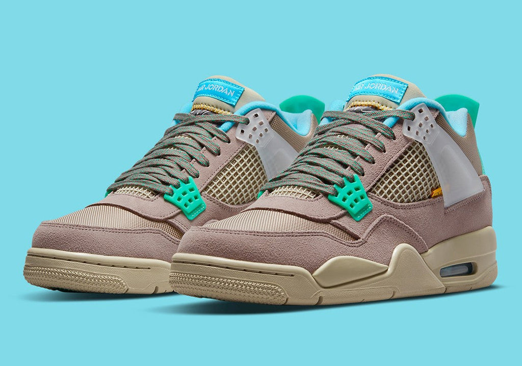 Union LA x Jordan 4 Retro Taupe Haze Sneakers