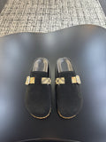 Burberry Men's Adjustable Buckle Slide Sandals — hero