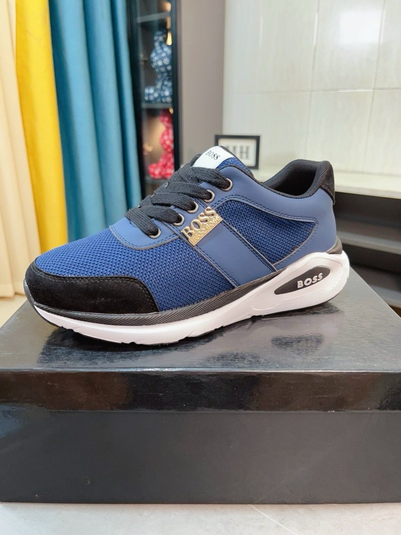 Hugo Boss Color-Block Low-Top Sneakers — hero
