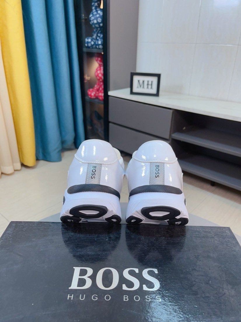 Hugo Boss Color-Block Low-Top Sneakers — back