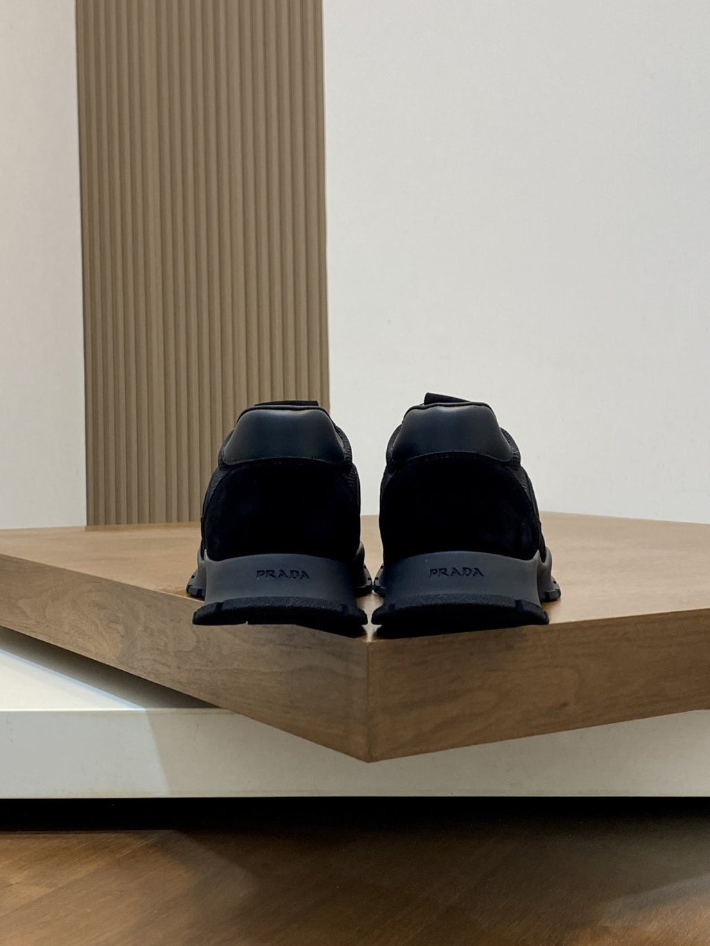 Prada Panel Low-Top Sneakers — back